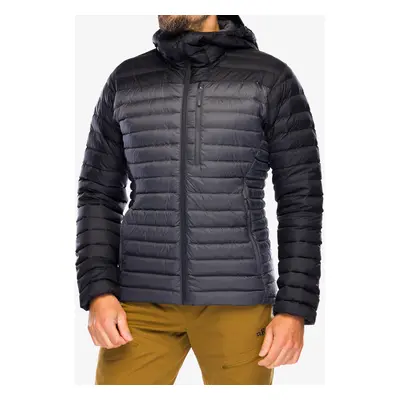 Kurtka puchowa Rab Microlight Alpine Jacket - black/graphene