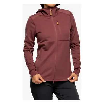 Bluza damska Fjallraven Keb Fleece Hoodie - mesa purple