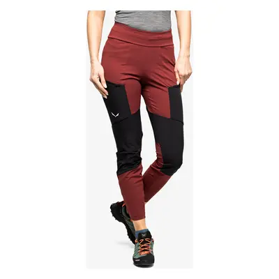 Legginsy damskie Salewa Puez Dry Responsive Cargo Tights - syrah