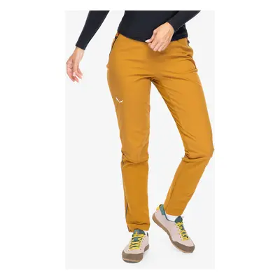 Spodnie w góry damskie Salewa Pedroc DST Hyb Pant - golden brown