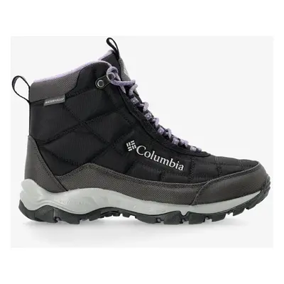 Buty zimowe damskie Columbia Firecamp Boot - black/plum purple