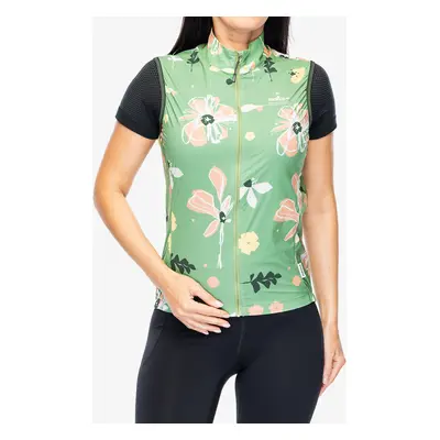 Kamizelka rowerowa damska Maloja SeisM. Printed Vest - pastel clover flora