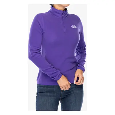 Bluza polarowa damska The North Face Glacier 1/4 Zip - peak purple