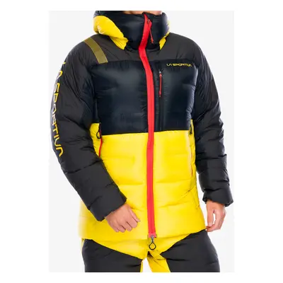 Kurtka puchowa La Sportiva Olympus Tech Down Parka - black/yellow