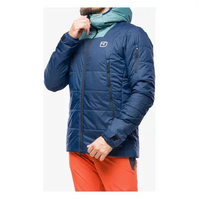 Kurtka na narty Ortovox Swisswool Zinal Jacket - deep ocean