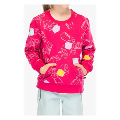 Bluza dziecięca LEGO LW Scout - dark pink