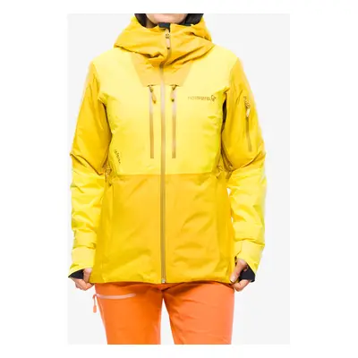 Kurtka narciarska damska Norrona Lofoten GORE-TEX Thermo100 Jacket - blazing yellow/sulphur