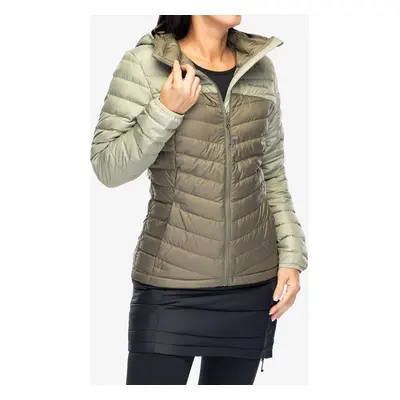 Kurtka puchowa damska Columbia Westridge Hooded Down Jacket - safari/stone green