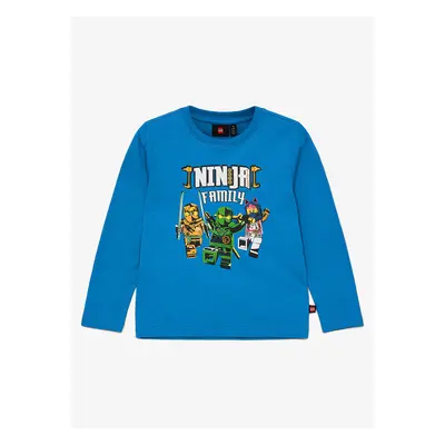 Bluza dziecięca LEGO LW Tano - middle blue