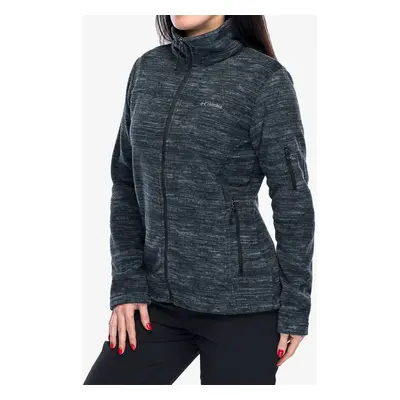 Bluza rozpinana damska Columbia Fast Trek Printed Jacket - black spacedye