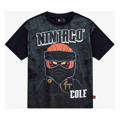 Koszulka dziecięca LEGO Lwtaffy T-Shirt S/S - black