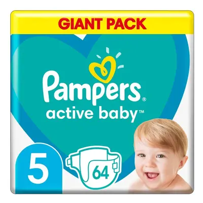 Pieluchy PAMPERS 5 Junior 64 szt.