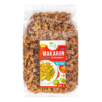 BIOLIFE Makaron orkiszowy razowy wstążka BIO 400g