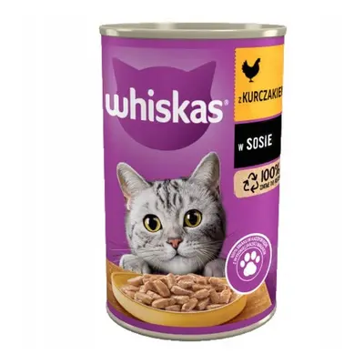 Karma mokra dla kota WHISKAS z kurczakiem 400 g