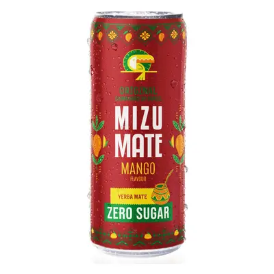 Napój gazowany VITAMIZU Mizu Yerba Mate Mango ZERO 330 ml