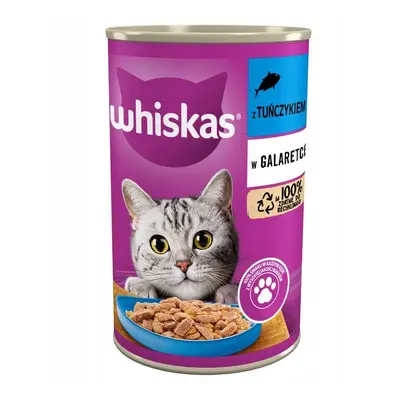 Karma mokra dla kota WHISKAS z tuńczykiem 400 g