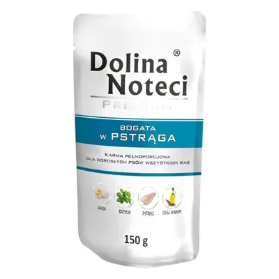 Karma mokra dla psa DOLINA NOTECI Premium Pstrąg 150 g