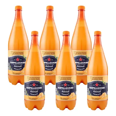 6x Napój gazowany SAN PELLEGRINO Aranciata 1,2l