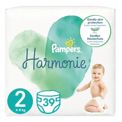 Pieluchy PAMPERS Harmonie Rozmiar 2 (4–8 kg) 39szt