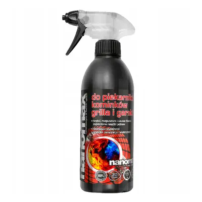 Płyn do czyszczenia piekarników, kominków i grilla NANOMAX Atomizer 500ml