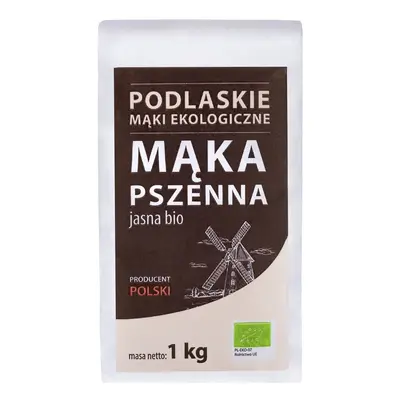 PODLASKIE MĄKI EKOLOGICZNE Mąka pszenna jasna BIO 1 kg