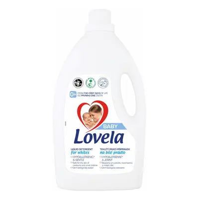 Płyn do prania białego LOVELA Baby Mleczko dla dzieci 32 prania 2,9l