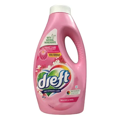 Płyn do prania wełny i jedwabiu DREFT Delicate&Wool 24 prania 1,2 l