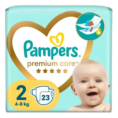 Pieluchy PAMPERS Premium Care roz 2 (4-8 kg) 23 szt