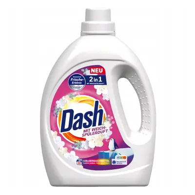 Płyn do prania koloru DASH Color 2in1 50 prań 2,25l