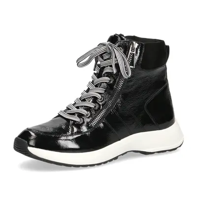 Botki czarne lakierowane Namika [25204-27-019]