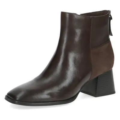 Botki na słupku brązowe - Aurora [25343-41-329]