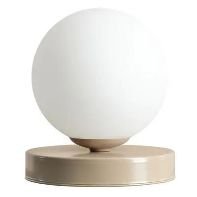 LAMPKA BIURKOWA BOWL BEIGE S