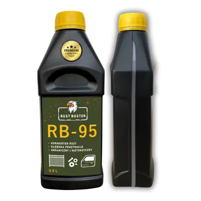 RUST BUSTER PREPARAT NA RDZĘ, NEUTRALIZATOR RDZY RB-95 0,9L