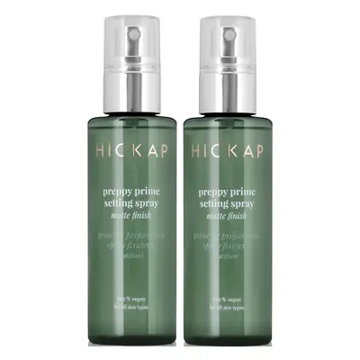 HICKAP Preppy Prime Setting Spray Matte Finish Duo 2x100 ml