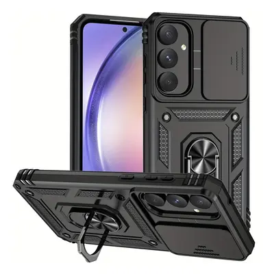 TEMU Etui do Samsung Galaxy A55 5G, odporne na wstrząsy, pancerne, z przesuwaną osłoną obiektywu