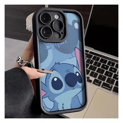 TEMU Urocza etui na telefon Disney Stitch zaprojektowana dla modeli , 15, 14, 13, i Pro/Pro Max/