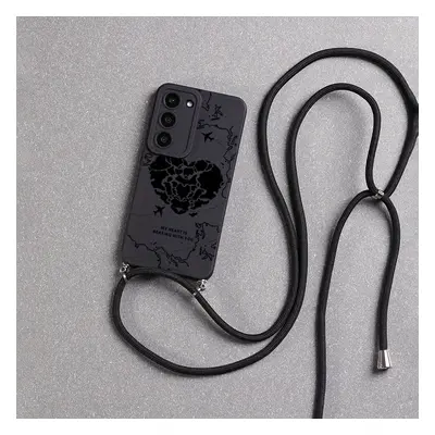 TEMU Etui na Telefon z Sznurkiem dla Samsunga S24 z Wzorem Serca dla Galaxy S22 Ultra S23 Plus S