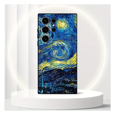 TEMU Etui na Telefon Samsung S25 Ultra S24 S23 S22 Plus S21 S20 FE z Motywem Gwiaździstego Nieba