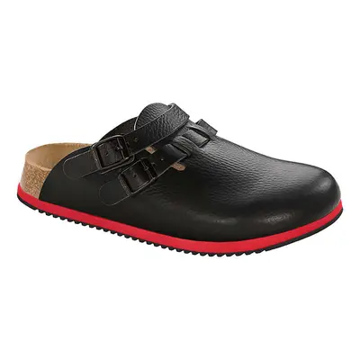 Birkenstock Skórzane chodaki "Kay" w kolorze czarnym rozmiar:
