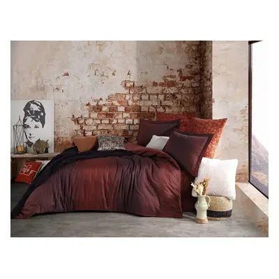 Elizabed Komplet pościeli satynowej w kolorze czerwonym rozmiar: