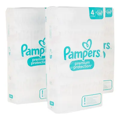 Pampers Pieluszki (174 szt.) "Premium Protection" - rozmiar 4, kg rozmiar: