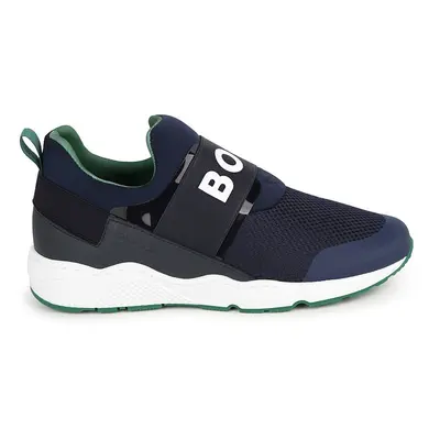 Hugo Boss Kids Sneakersy w kolorze granatowym rozmiar: