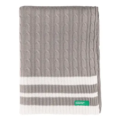 Benetton Pled w kolorze beżowym rozmiar: