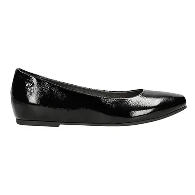 Wojas Skórzane baleriny w kolorze czarnym rozmiar: