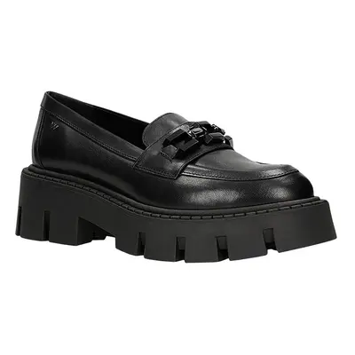 Wojas Skórzane mokasyny w kolorze czarnym rozmiar: