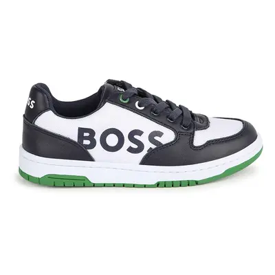 Hugo Boss Kids Sneakersy w kolorze białym rozmiar: