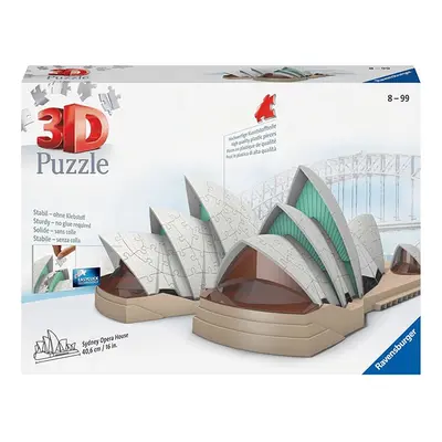 Ravensburger 216-częściowe puzzle 3D "Opernhaus Sydney" - 8+ rozmiar: