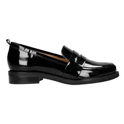 Wojas Skórzane mokasyny w kolorze czarnym rozmiar: