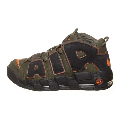 Nike Skórzane sneakersy "Air More Uptempo '96" w kolorze oliwkowo-czarnym rozmiar: