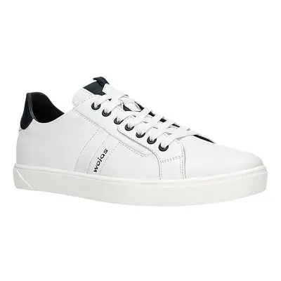 Wojas Skórzane sneakersy w kolorze białym rozmiar: